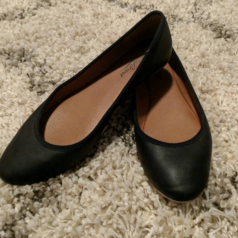 Black flats